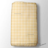 Yellow Gingham Digital Printed Material